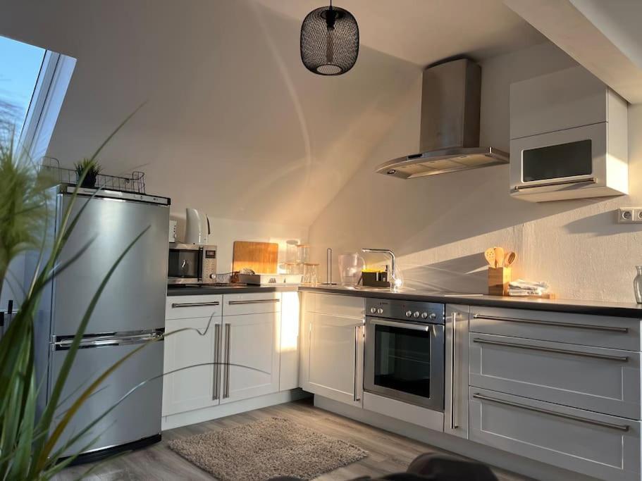 5Minuten Von Der City Entfernte Wohnung Mit Parkpl Bielefeld Kültér fotó